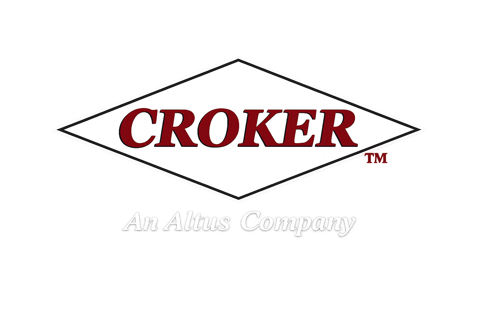 Croker Logo (An Altus Company in White)